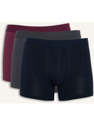 DeFacto Regular Fit 3'lü Boxer E0023AX26SP