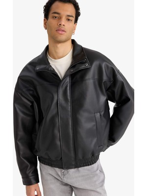 DeFacto Oversize Suni Deri Mont D2427AX26SP