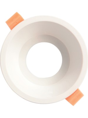 Ack Terra Beyaz Yuvarlak Alüminyum Spot Boş Armatür