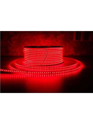 Ack 120 LED Kırmızı Dış Mekan Şerit LED IP65 (220V)