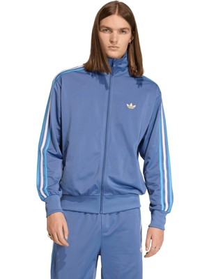AKD3843 Adidas Fırebırd Tt Erkek Ceket Mavi