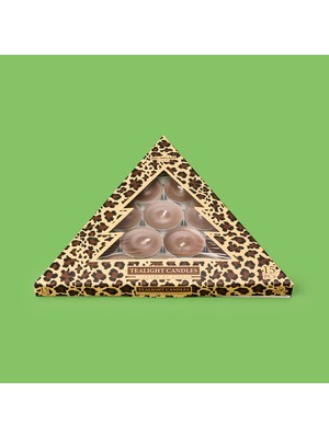 Mumsan 25'li Tealight Mum - Kahverengi - 3,8 cm