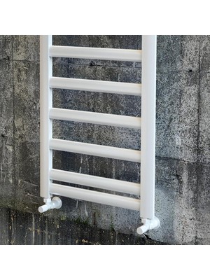 Lojimax Alüminyum Dekoratif Havlupan Poyraz Style 800 x 500   | Mat Koyu Antrasit Gri | Yüksek Isıl Güç | 5 Yıl Üretici Garantisi