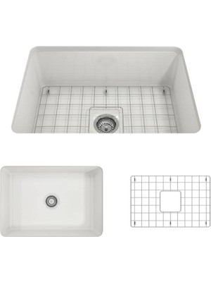 Bocchı Bocchi Paslanmaz Çelik Tel Izgara 60 cm - 2300-0014