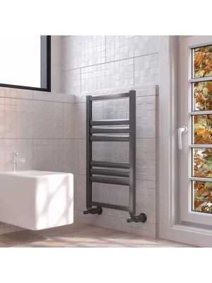 Lojimax Alüminyum Dekoratif Havlupan Vista 1700 x 500 17  Dilim | Dokulu Beyaz | Yüksek Isıl Güç | 5 Yıl Üretici Garantisi