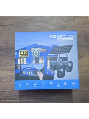 Acme AC-5604 4g Solar Camera Aov 4 Lens 20600MAH Hıeasy