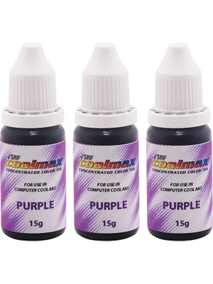 SRF Coolmax Konsantre Mürekkep 3X15G (Mor) - Mor