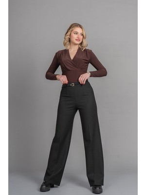 MissVina Baylee Yüksek Bel Pensli Kemerli Pantoon 30306