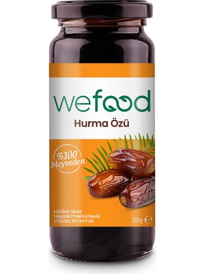 Wefood Hurma Özü 315 gr (Soğuk Sıkım) 8682392174952