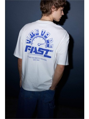 DeFacto Fast & Furious Boxy Fit Kısa Kollu Tişört F5346AX26SP