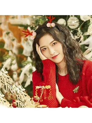 Steelva 2 Adet Noel Saç Tokası