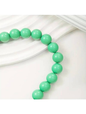 Steelva Akrilik Iri Boncuklu El Yapımı Kolye