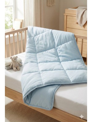 Miabella Home %100 Pamuk Bebek & Çocuk Yorgan Bebek Yorgan Terletmez Yumuşak ve Hafif