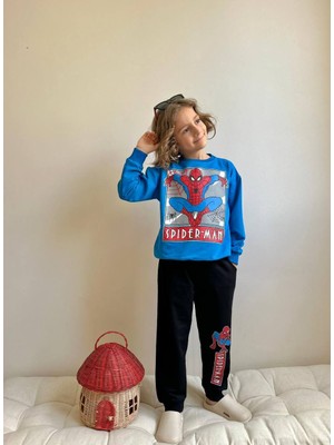 Wikiboom Spiderman Baskılı Erkek Çocuk Takım