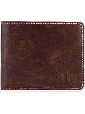 Valmenti Erkek Hakiki Deri Kahverengi Cüzdan 907 1346-VAL Erk Czdn SK25-26 Kahve Rıb