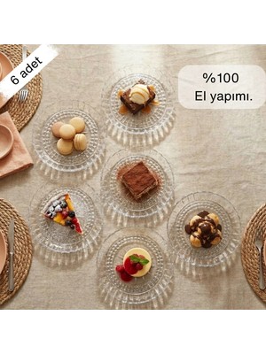 Glamis Selen Concept Linea Model Cam Tabak 6'lı Set