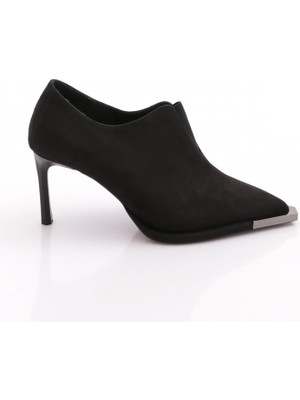 Dgn 1830 Kadin Gold Detatli Topuklu Bot