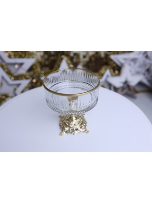 Elta Collection 2 Adet Elysia Metal Ayaklı Kase 530042 510CC