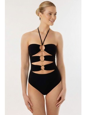 Ayyıldız 3013 Siyah Mayokini