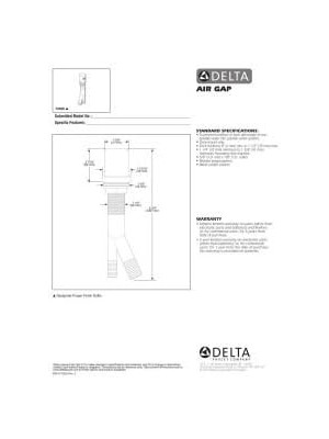 -  72020-BL  Kitchen Air Gap,