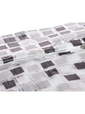 D-20432 Banyo Perdesi Paradise Grey