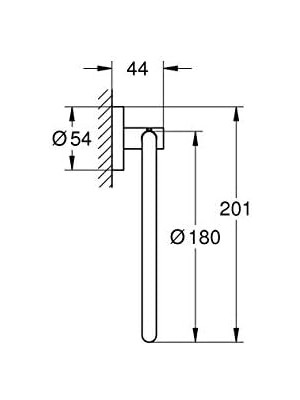 Essentials Halka Yuvarlak Havluluk - 40365001