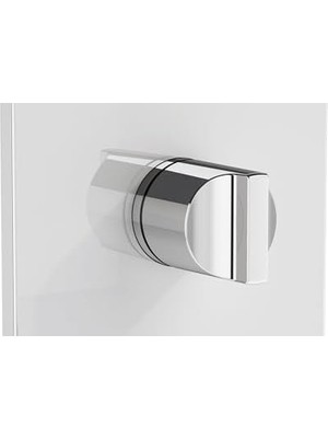 Suit U A42685 Yönlendirici, Sıva Üstü, V-Box, Krom