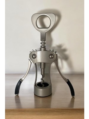 Döküm Tirbuşon/paslanmaz, Kararmaz Mantar Kapak Açacağı/profesyonel Kullanıma Uygundur