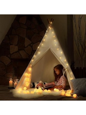 Yıldız LED LED Işıklı Yıldız 20'li Yıldız LED Işık 3 Metre Pilli LED Işık Yılbaşı Işığı Yılbaşı Ağacı Işığı Yıldız Şerit LED LED