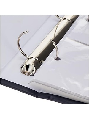 300 4 x 6 Ring Bound Album, Lacivert, Mavi