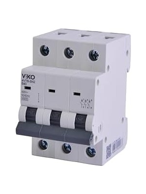 4VTB-3B40 Otomatik Sigorta 4,5ka B Tipi 3 Kutup 40A