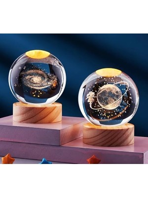 Kristal Küre Gece Lambası