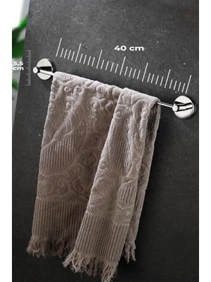 Banyo Lavabo Mutfak Havlu Askılığı Krom Uzun Boy S-101