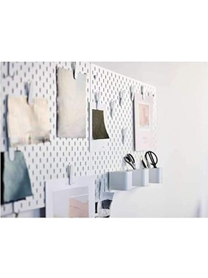 Pegboard Aksesuarları (Klip) - 2, Beyaz, 0.5 Litre, IKEAOPC6J127