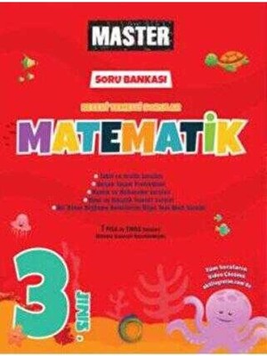 3. Sınıf Master Matematik Soru Bankası