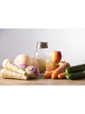 Create & Spiral Kesici – Lezzetli Meyve ve Sebze Spiralleri/spagetti Üretimi Için, Saklama Kavanozu Dahil, 1 Litre, 21,3 x 10 x 24,5 cm