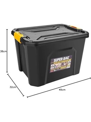 Super Bag ASR-4037 Saklama Kutusu 40 Lt