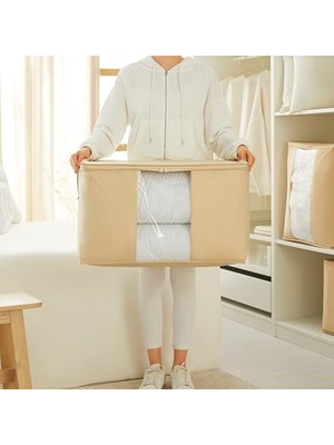 3'lü Pvc Pencereli Bej Hurç Set