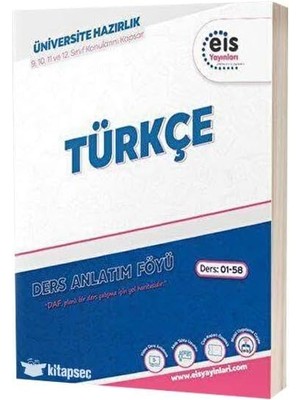 Tyt Ayt Türkçe Ders Anlatım Föyü