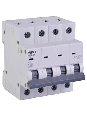 4VTB-4C32 Otomatik Sigorta 4,5ka C Tipi 4 Kutup 32A