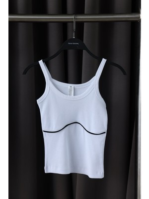 Ortası Biyeli Fitilli Atlet