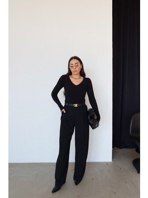 Özge Özgenç Yüksek Bel Basic Pantolon