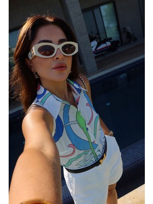 Kolsuz Desenli Gömlek