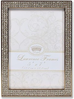 Frames Designs 5x7 Turner Altın ve Parlak Metal Resim Çerçevesi