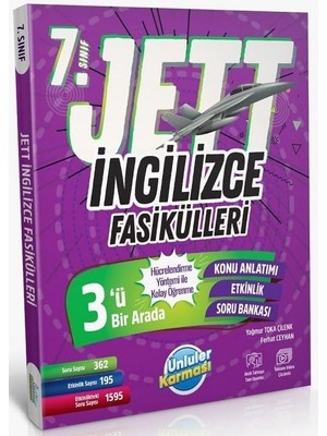 7. Sınıf Jett Ingilizce Fasikülleri