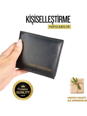 Lelth Erkek Siyah Cüzdan