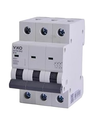 4VTB-3B16 Otomatik Sigorta 4,5ka B Tipi 3 Kutup 16A