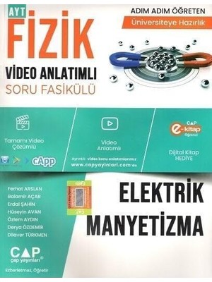 Çap Fizik Elektrik Manyetizma Konu Anlatımlı Soru Bankası