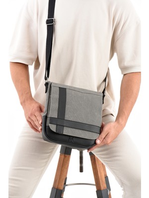 Mega Çanta Kanvas Kumaş Postacı Çanta Çarpraz Çanta