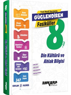 8. Sınıf Din Kültürü ve Ahlak Bilgisi Güçlendiren Fasiküller